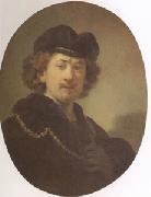 Self Portrait with a Gold Chain (mk05) REMBRANDT Harmenszoon van Rijn